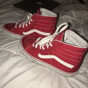 red high top vans